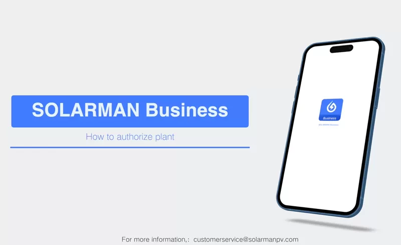 Hoe autoriseert SOLARMAN Business PV-fabrieken