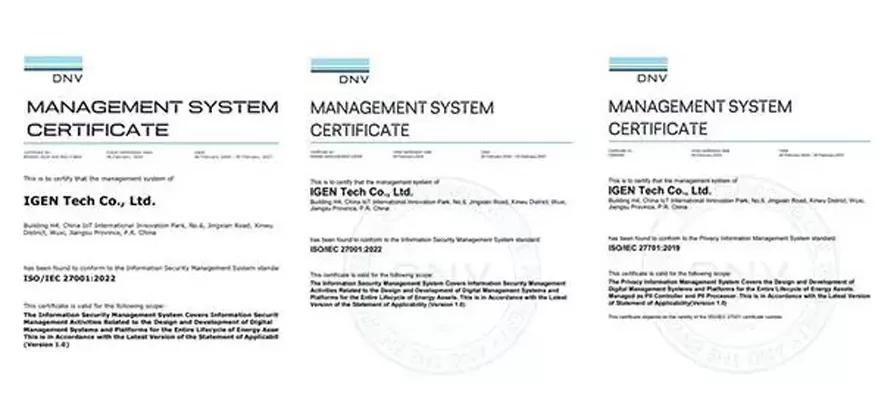 IGEN Tech heeft met succes ISO 27001/27701 Internationaal audit met dubbele certificering doorgegeven