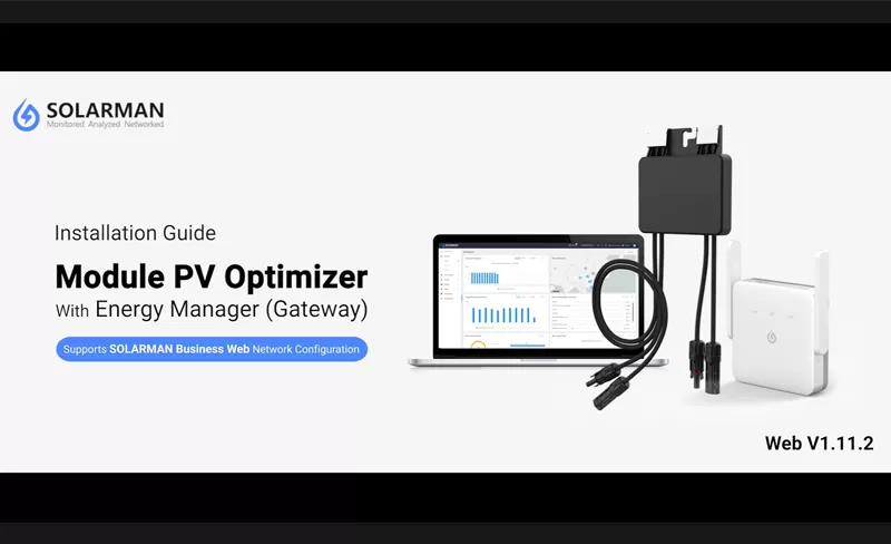 Installatiegids-Module PV Optimizer met Energiebeheer (WEB)
