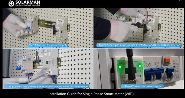 Introduction and installation guide of the SOLARMAN smart meter Introduction and installation guide of the SOLARMAN smart meter
