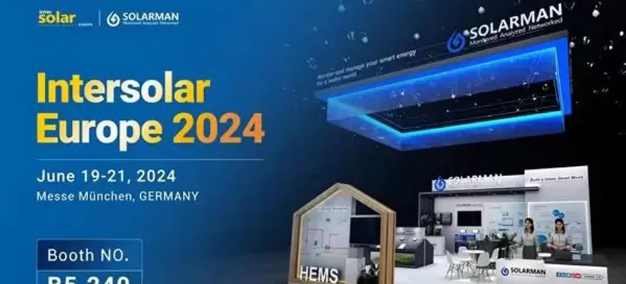 Uitnodiging voor Intersolar Europe van SOLARMAN