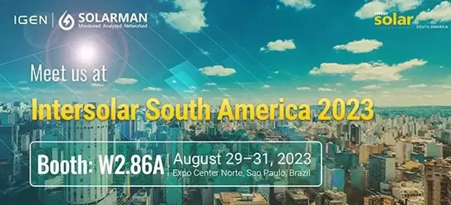 Uitnodiging voor Intersolar South America-tentoonstelling van SOLARMAN