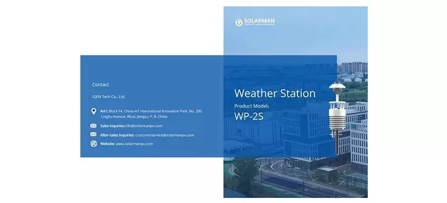 Modern weerstation