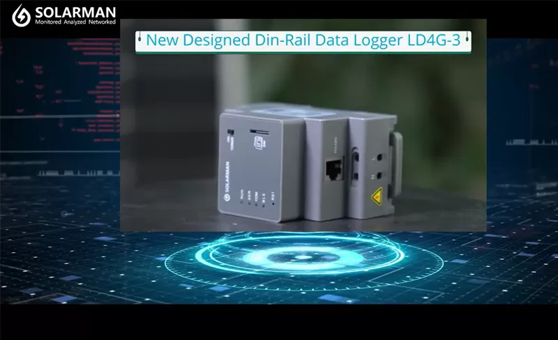 Nieuwe generatie SOLARMAN DIN-Rail datalogger-LD4G-3