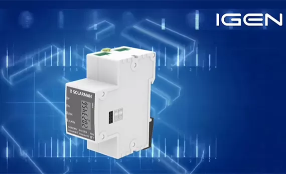 SOLARMAN DIN-Rail driefasige meterinstallatie