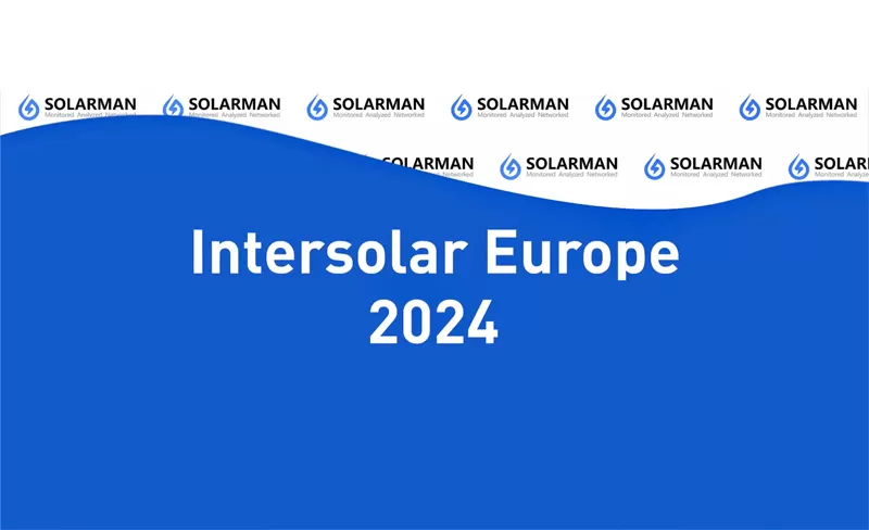 SOLARMAN schittert helder op dag 1 van Intersolar Europe 2024