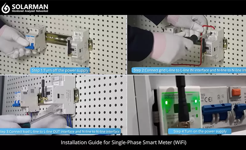 SOLARMAN Smart Meter Introductie en installatiehandleiding