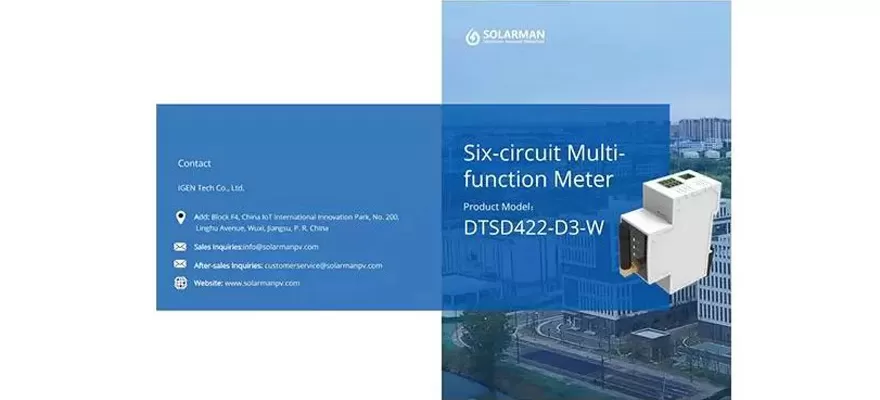 SOLARMAN Smart Meter-Duw de ontwikkeling van de gedistribueerde PV-industrie