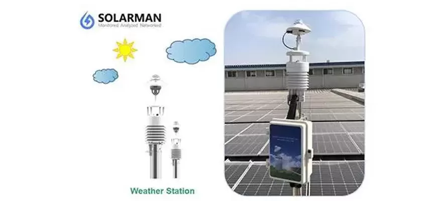 SOLARMAN Weerstation-Inlichtingenofficier voor PV-systeem